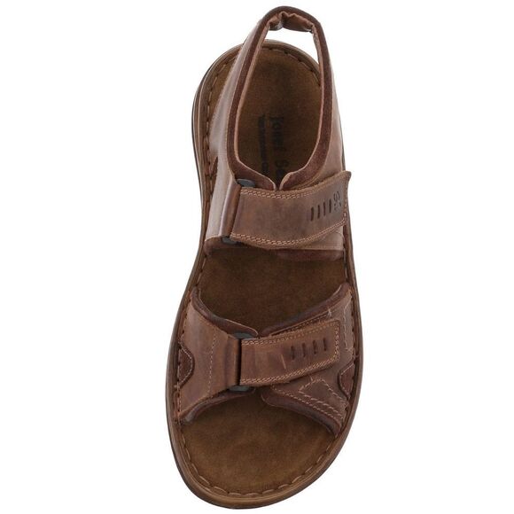 Josef Seibel Mens Raul 19 Castagne Brazil sandals shoes men’s size 13 main image 3